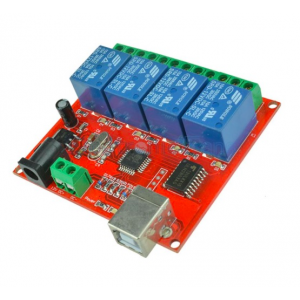 HR0214-162A	12V USB Relay 4 Channel